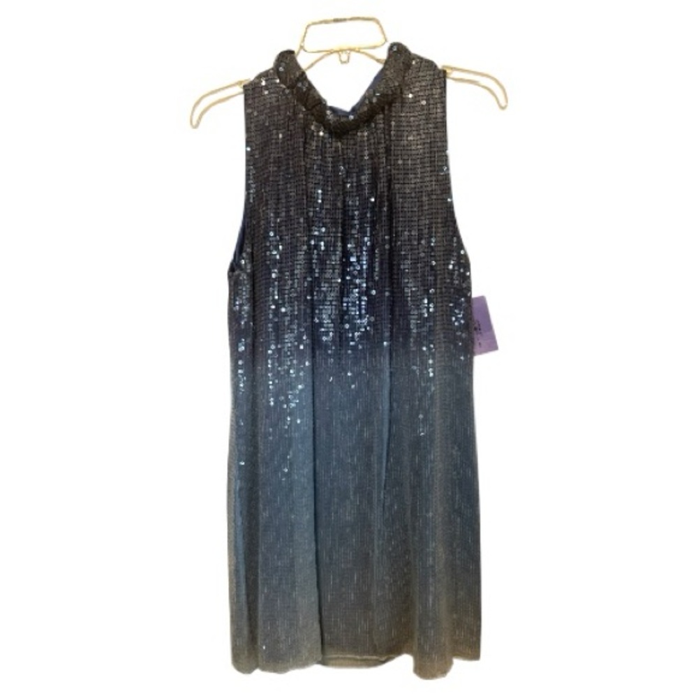 NWT M Alice + Olivia Ombré Sequin Dress